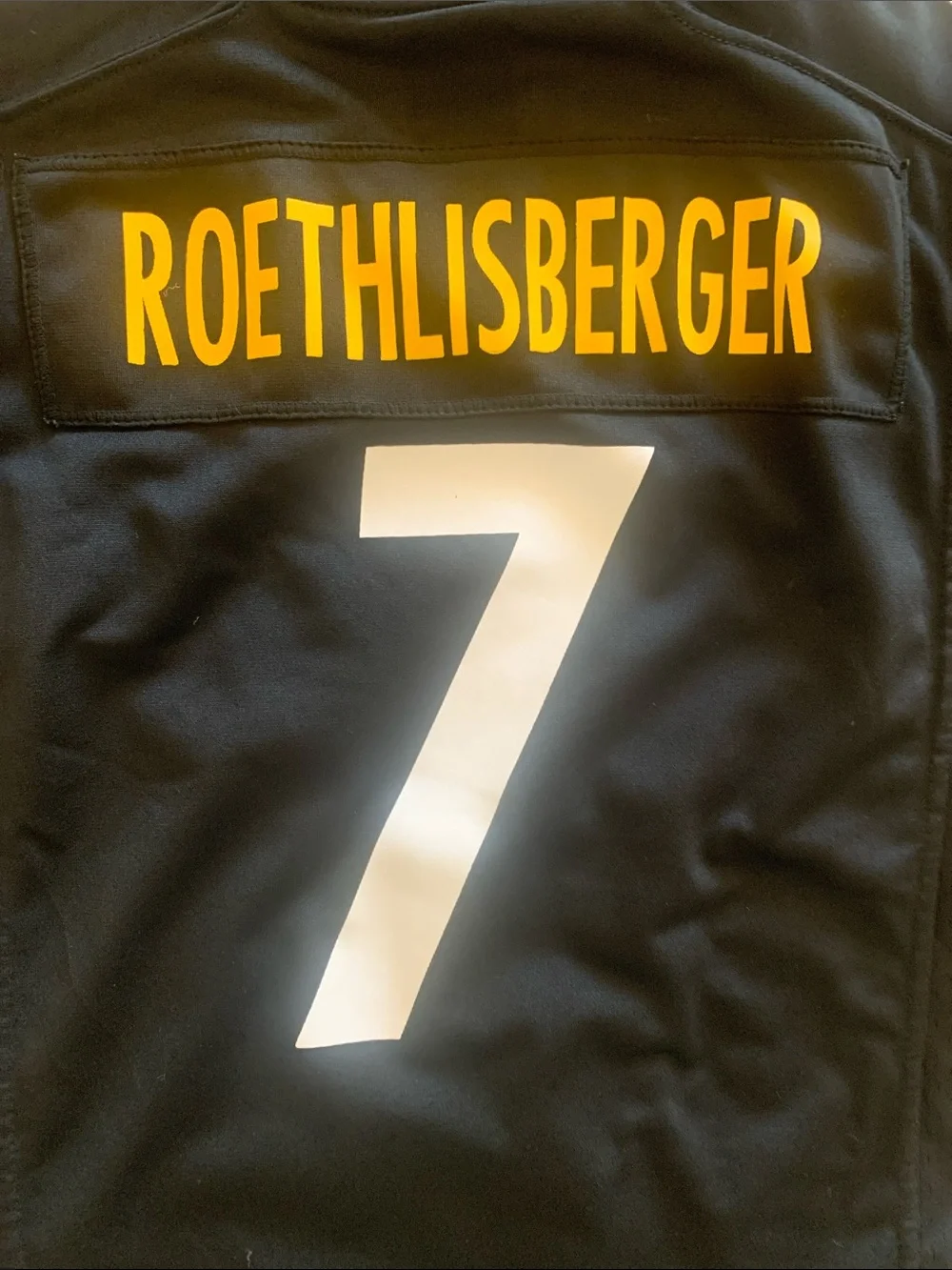 Nike Kids Black and Gold Pittsburgh Steelers Jersey #1